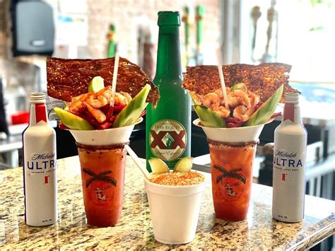 Vintage Crown Michelada Bar And Taqueria Visit Galveston