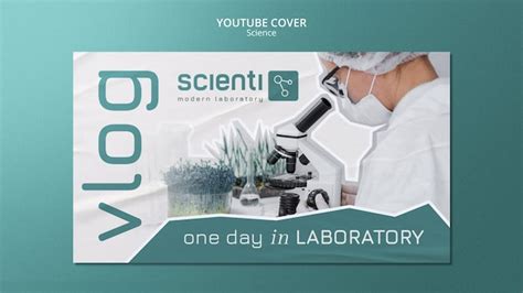 Free PSD | Science template design