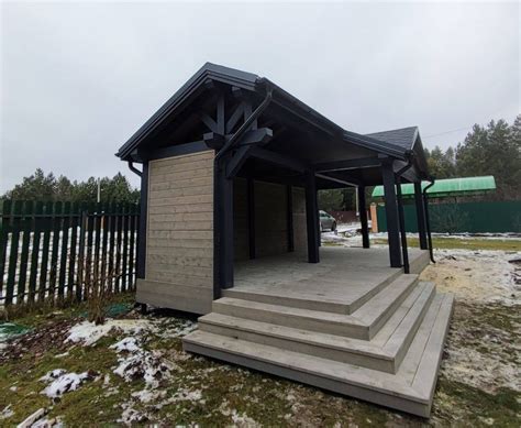 ТЕПЛЫЙ ДВОР, летняя кухня под ключ - купить в Москве, цена на уличную ...