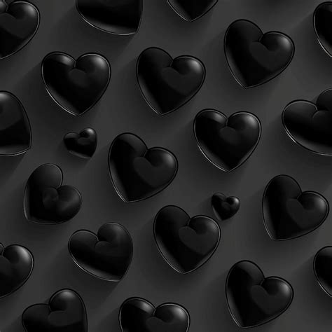 Black Heart Wallpaper: Dark Elegance for Modern Design