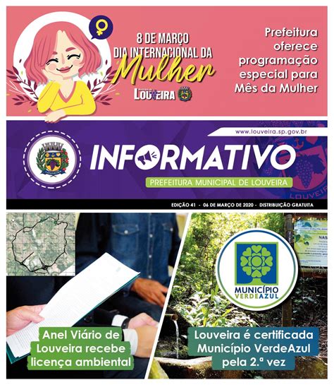 Calam O Informativo Prefeitura De Louveira