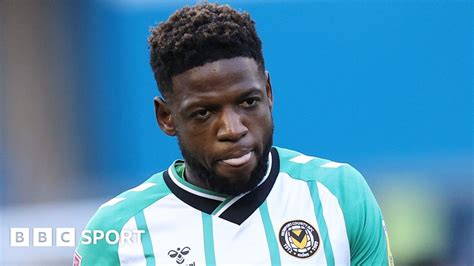 Offrande Zanzala Newport Striker Out For Season After Knee Surgery