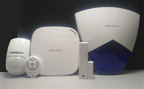 Беспроводная охранная сигнализация Hikvision - установка и настройка