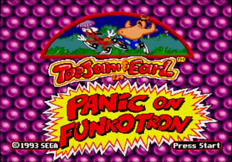 Test Toejam Earl In Panic In Funkotron Mega Drive Sega Mag