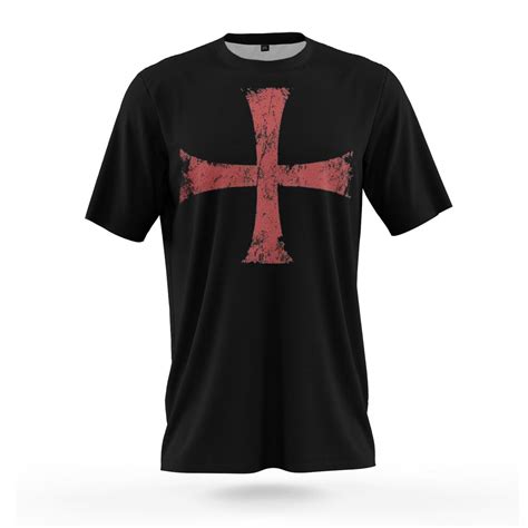 Knights Templar T-Shirt Order's Cross | Templar Cross