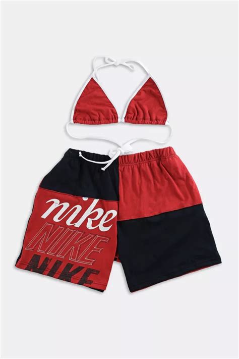 Frankie Collective Rework Nike Patchwork Tee Shorts Set 106 Urban