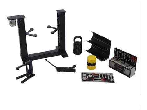 Kit Miniaturas Para Diorama Oficina Mecânica Hot Wheels Parcelamento sem juros