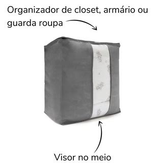 Organizador De Closet Armarios Guarda Roupa Multiuso Edredom Shopee