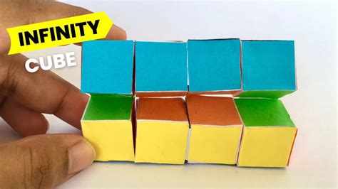 How To Make A Paper Infinity Cube Magic Infinity Cube YouTube