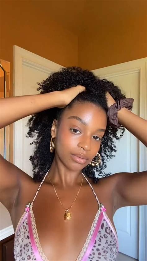 Wash And Go On B Type Hair Video In Natural Hair Styles