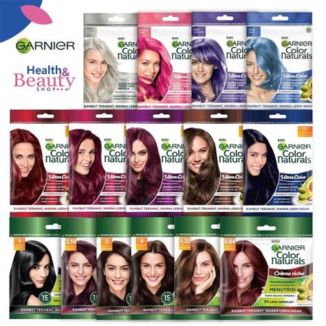 Jual Garnier Color Naturals Cat Rambut Saset Shopee Indonesia