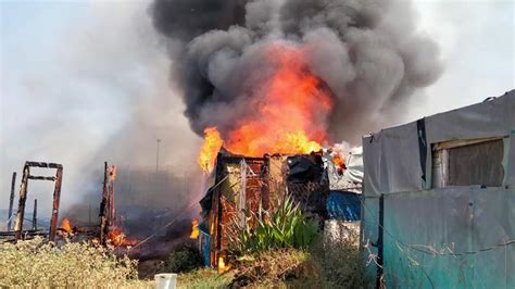 Borgo Mezzanone Nuovo Incendio Foggia Reporter