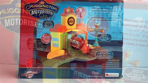 Chuggington Motorised Railway Trainee Roundhouse Unboxing Demo Review