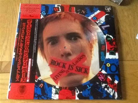 Very Rare Sex Pistols Japanese Issue Only Double Picture Disc Album Eur