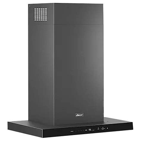 Dacor 30 Chimney Wall Hood In Graphite Stainless Shop Nfm