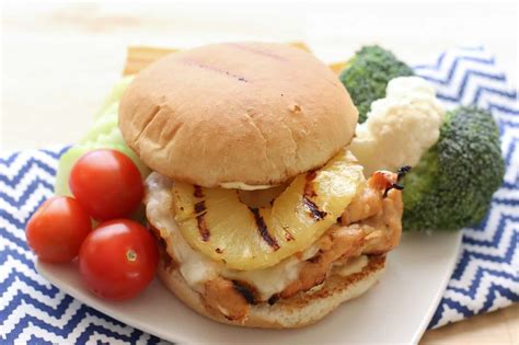 Hawaiian Chicken Sandwiches Barefeet In The Kitchen