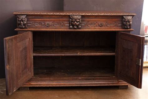 19th C French Renaissance Antique Carved Buffet At 1stDibs