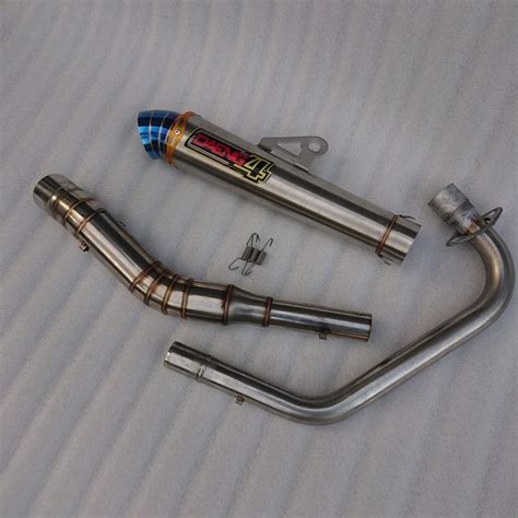 Jual Daeng Sai Conical Open Spec Exhaust Pipe For Raider Carb Fi