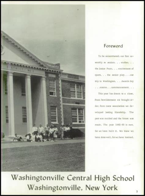 Explore 1963 Washingtonville High School Yearbook, Washingtonville NY ...