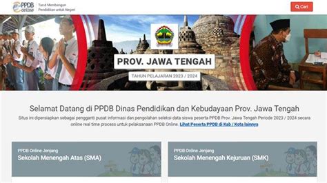 Klik Ppdb Jatengprov Go Id Untuk Pengajuan Akun Ppdb Jawa Tengah