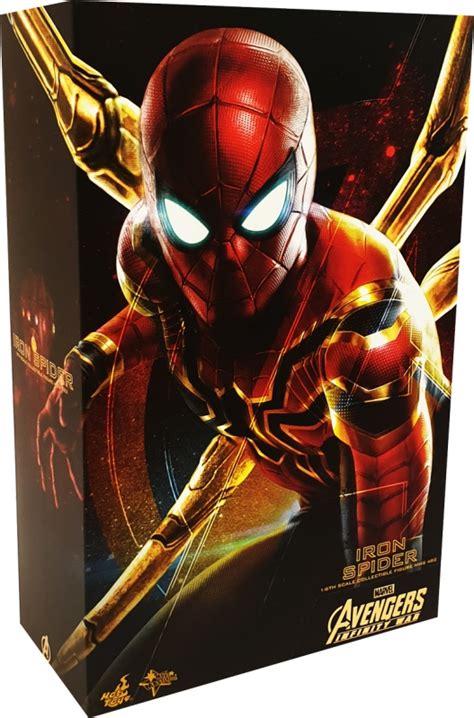 Avengers Infinity War Iron Spider Hot Toys Machinegun