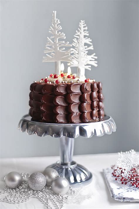 Tarta De Chocolate Para Navidad