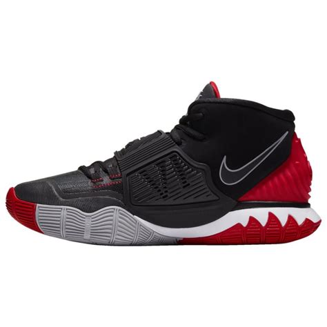 ナイキ メンズ カイリー6 Nike Kyrie 6 バッシュ Black Black University Red White