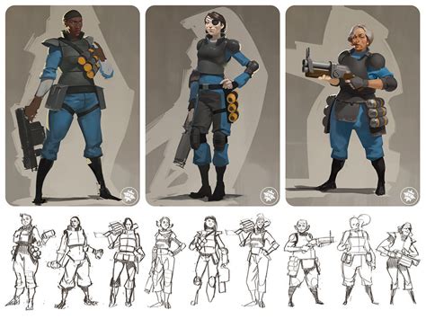 Kritzkast Female Team Fortress 2 Classes Were Almost OfficialValve