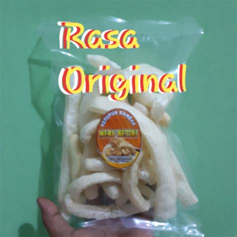 Jual KERUPUK RAMBAK MERU BETIRI 50gr Rasa Original Kab Jember RAJA