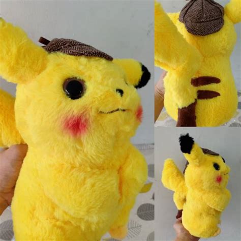 Jual Boneka Detektif Pikachu Original Boneka Pikachu Ori Pokemon