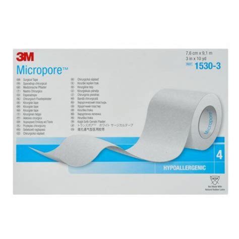 3m 1530 1 Micropore Hypoallergenic Surgical Tape 25cm