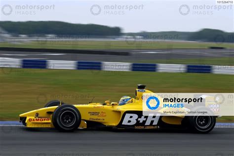 Zsolt Baumgartner Hun Jordan Ford Ej Formula Testing