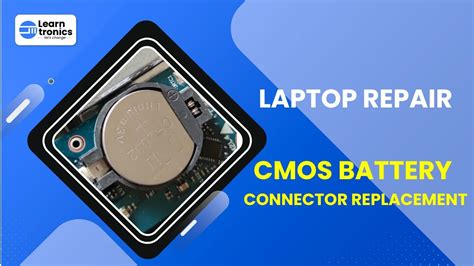 Cmos Battery Connector Replacement Laptop Service Youtube