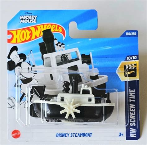 Hot Wheels Disney Steamboat Willie Mickey Mouse J Case Picclick Uk