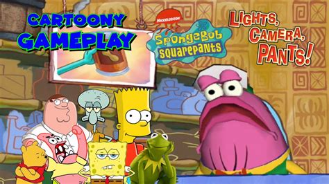 Cartoony Gameplay Spongebob Squarepants Lights Camera Pants Pc