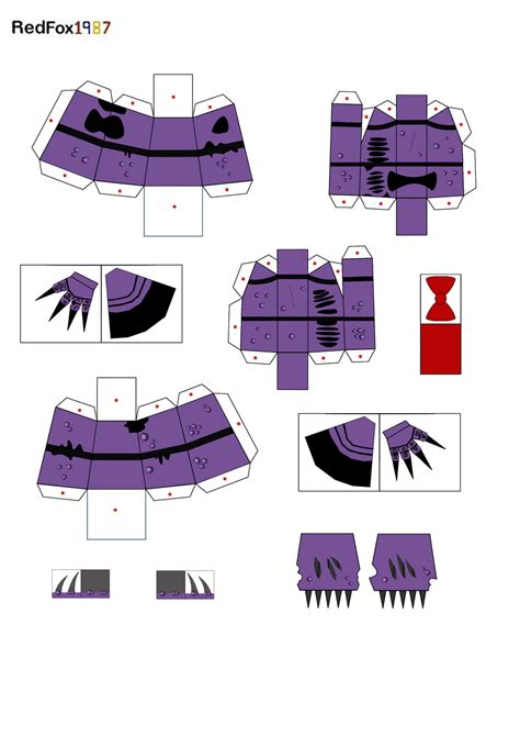 Twisted Bonnie Papercraft Part 2 By Redfox1987 On Deviantart