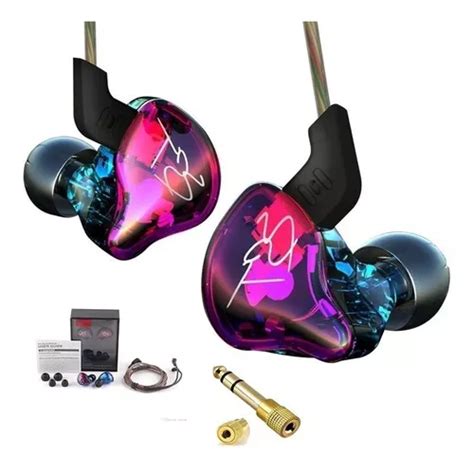 Fone In Ear Kz Zst Retorno Monitor Palco Esportes Sem Mic