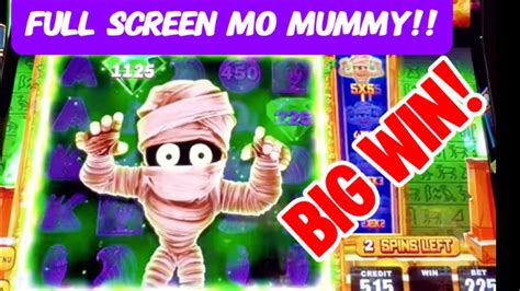 Mo Mummy Slot Machine Bonus Full Screen Mummy Big Win Youtube