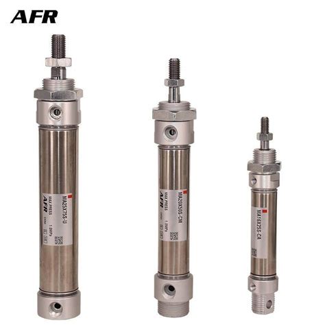 Airtac Type Stainless Steel Air Mini Pneumatic Cylinder Double Acting