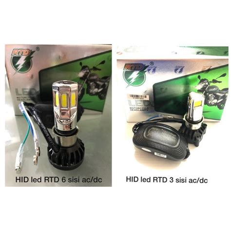 Jual Lampu Led Motor H H Watt Headlamp Led Bohlam Motor Sisi