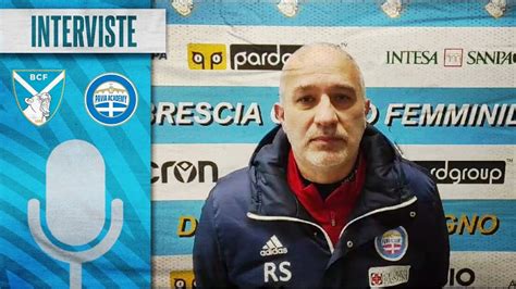 POST PARTITA Brescia Pavia Academy Serie B Femminile YouTube