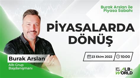 Piyasalar da dönüş Altın Dolar Borsa Burak Arslan ile Piyasa