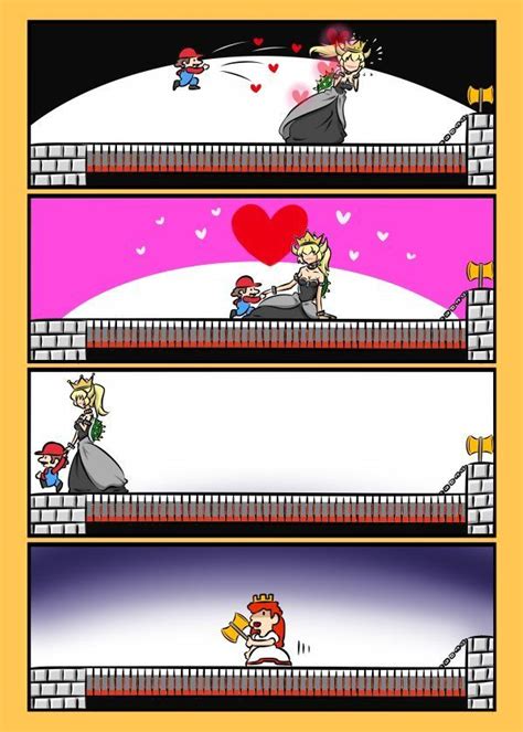 Bowsette X Mario Twitter Mario Comics Mario Memes Super Mario Bros