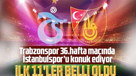 Süper Ligde üçüncülük Için Mücadele Eden Trabzonspor 36hafta Maçında