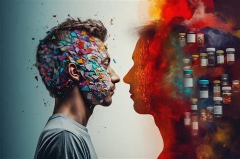 Premium Ai Image Abstract Artwork On Mental Health And How To Deal