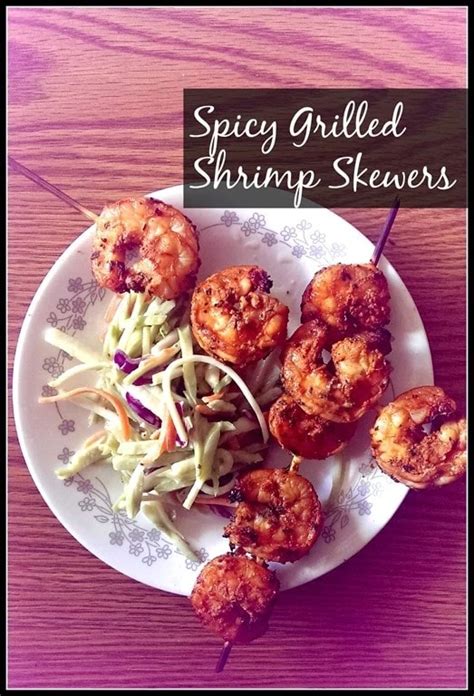 Spicy Grilled Shrimp Skewers