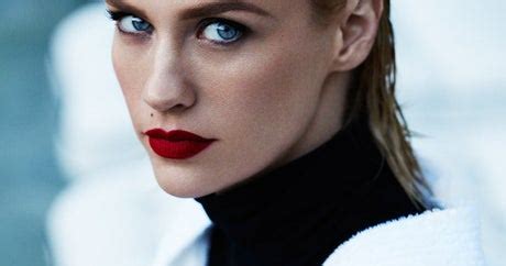 January Jones Naked Photo Shoot Violet Grey