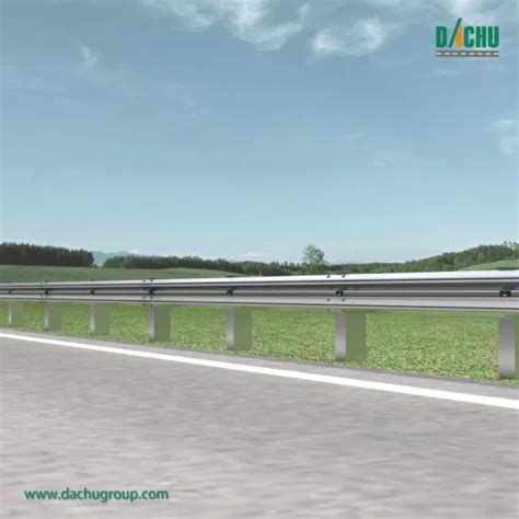 Aashto M180 Hot DIP Galvanized Corrugated Steel Crash Barrier Thrie W Beam Highway Guardrail For