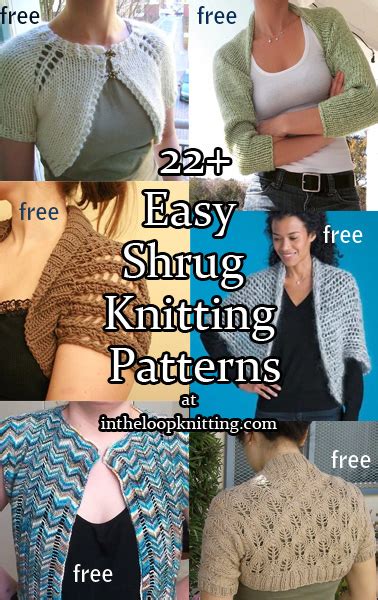 14 Free Knitting Patterns For Shrugs HannySidharth