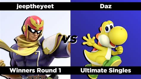 Super Smash Qwertz Winners Round Jeeptheyeet Captain Falcon